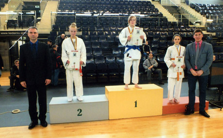 Dziudo sportininkės siekė pergalių Dziudo sportininkės siekė pergalių
