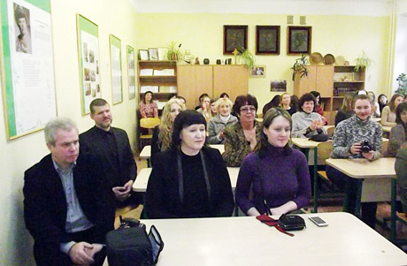 Klasė pavadinta poetės vardu Klasė pavadinta poetės vardu