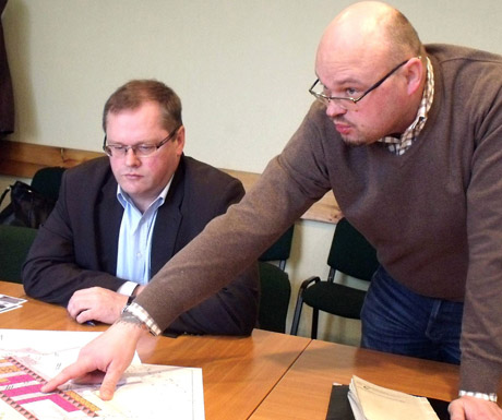 Pristatė Pakruojo sutvarkymo planą Pristatė Pakruojo sutvarkymo planą