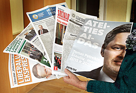 Politiniai laikraštėliai – ir sąvartyno problema Politiniai laikraštėliai – ir sąvartyno problema