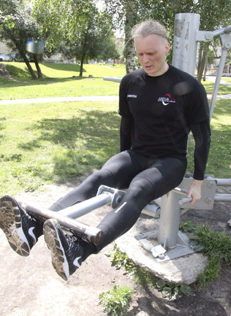 Lauko treniruokliai vilioja miestiečius Lauko treniruokliai vilioja miestiečius