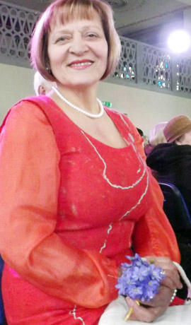 Tautodailininkė pristatė veltų rūbų kolekciją Tautodailininkė pristatė veltų rūbų kolekciją