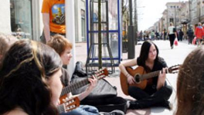 Gatvėse grojo šimtai muzikantų