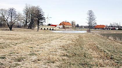 Partinė grietinėlė kuriasi prie dvaro