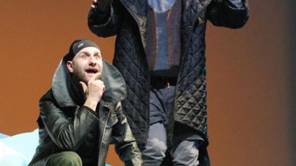 Teatro dieną – sveikinimai ir premjera