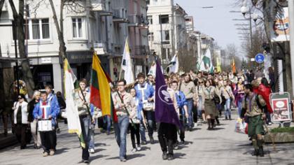 Lietuvos skautai šventė Šiauliuose
