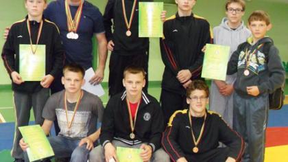 Imtynininkai parvežė šešis medalius