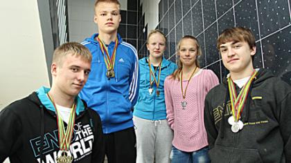 Namie – ir medaliai, ir rekordai