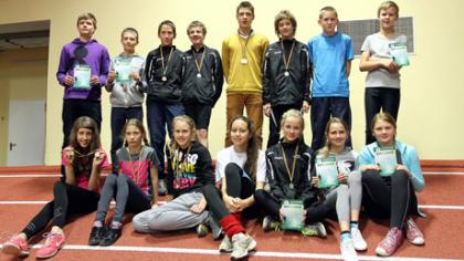 Jaunieji lengvaatlečiai laimėjo septynias rungtis