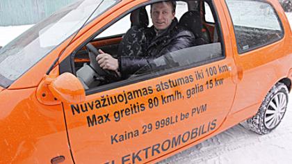 Elektromobilio pirkėjai laužia duris
