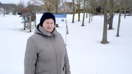 Gatvės rekonstrukcija papildė kaimo istoriją