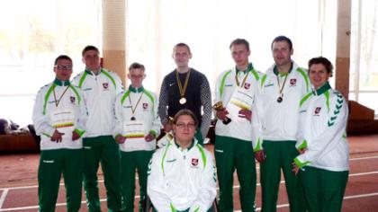 Lengvaatlečiai pelnė aštuonis medalius