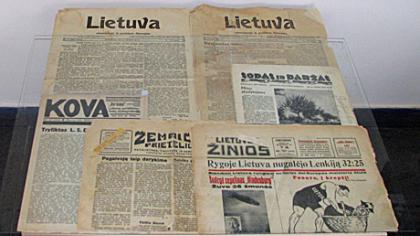 Šeduviams pristatoma senų leidinių paroda
