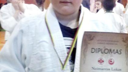Laimėjo sidabro medalį