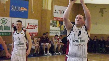 „Grafų baldai-Kristalas“ rezultatą išlygino