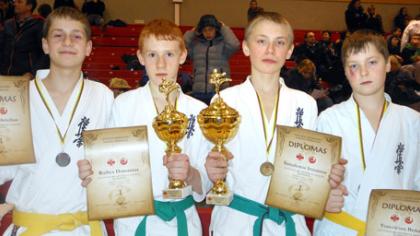 Tapo čempionato prizininkais