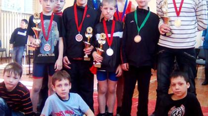 Imtynininkų pergalės Troškūnuose