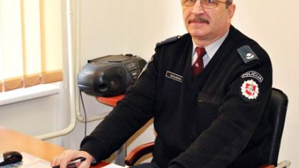 Seniūnė padėkojo pareigūnams