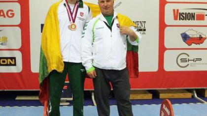 Čekijoje laimėjo bronzos medalį