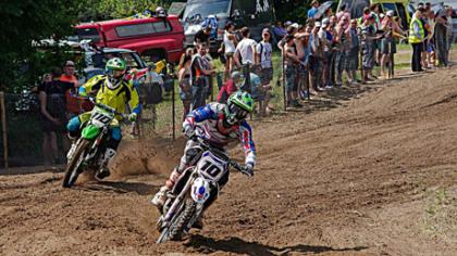 Motokroso varžybos surengtos Dubysos slėnyje