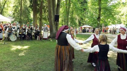 Joniškiečiai įsijungė į šventę Latvijoje
