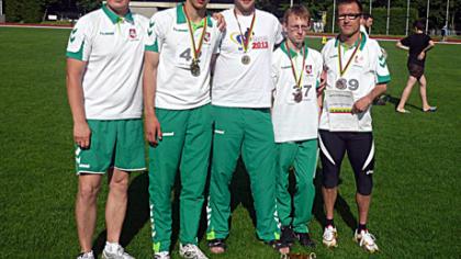 Atletai iškovojo devynis medalius