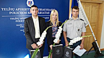 Policijos gretas papildė jauni darbuotojai