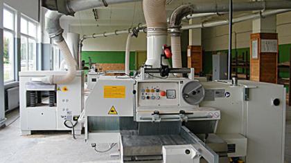 Modernizuotos praktinio mokymo bazės galima tik pavydėti