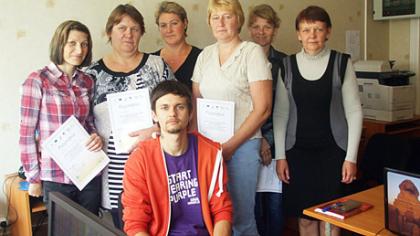 Lykšiliškiai mokėsi kompiuterinio raštingumo