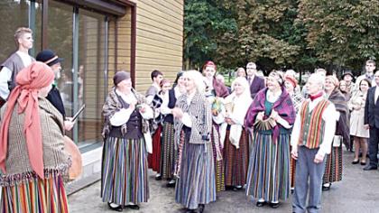 Baltų vienybės dieną radviliškiečiai šventė su latviais