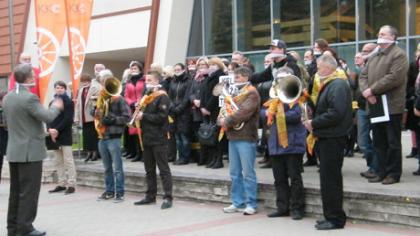 Kelmėje surengtas Tylusis koncertas