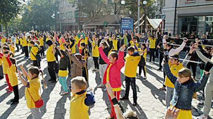 Bulvare – aerobikos treniruotė