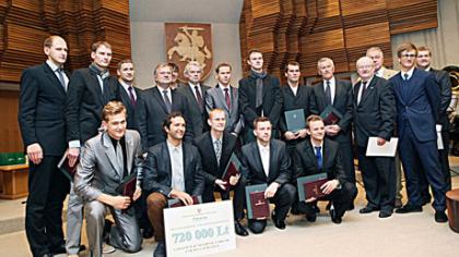 Pa­gerb­ti  Šiau­lių spor­ti­nin­kai