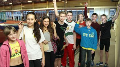 Lengvosios atletikos pirmenybėse rungėsi vaikai