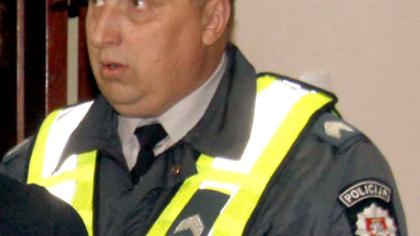 Policininkas ir sirgdamas sulaikė vagį
