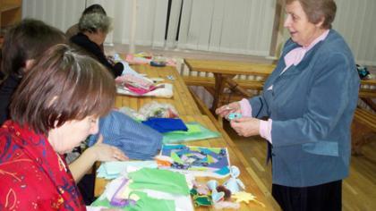 Radviliškiečiai mokėsi senovinių amatų