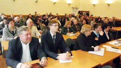 Žemdirbiams pažėrė žinių apie naujoves