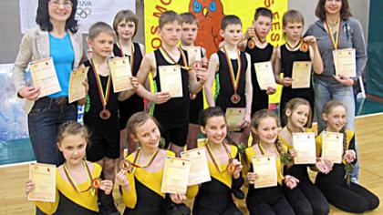 Gimnastai laimėjo bronzą