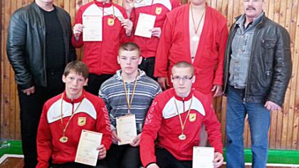 Sambo imtynininkai pelnė auksą