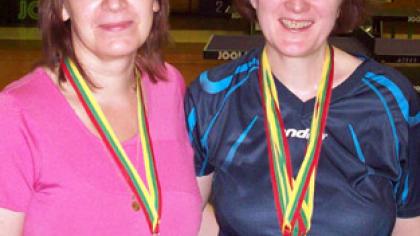 Tenisininkė laimėjo čempionate tris bronzos medalius