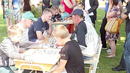 Šventės metu netrūko ir sporto varžybų