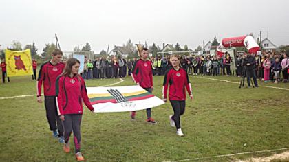 Atidarytas moksleivių olimpinis festivalis