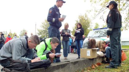 Į policijos šventę – iš pamokų