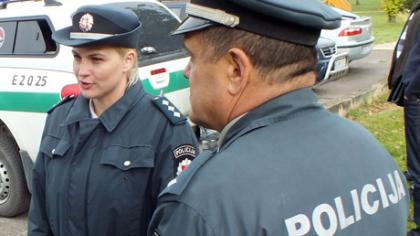 Policija pagerbė geriausius