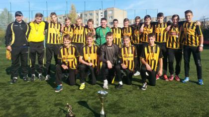 Jaunučių žaidynėse – futbolininkai antri