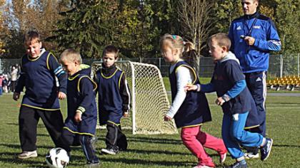 „Futboliuko“ festivalyje – daugiau kaip šimtas rajono darželinukų