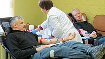 Tarp neatlygintinų kraujo donorų – ir Pakruojo pareigūnai