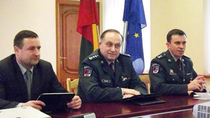 Policininkai pristatė praėjusiuosius metus