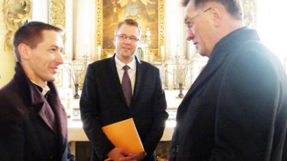 Ministrui Pirmininkui parūpo Užvenčio bažnyčia