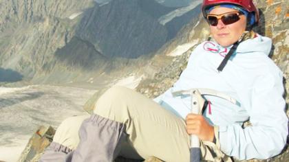 Alpinistė tebegirdi pražūtingą griūtį